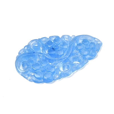 Natural Quartz Carved Pendants G-Z162-05A-1