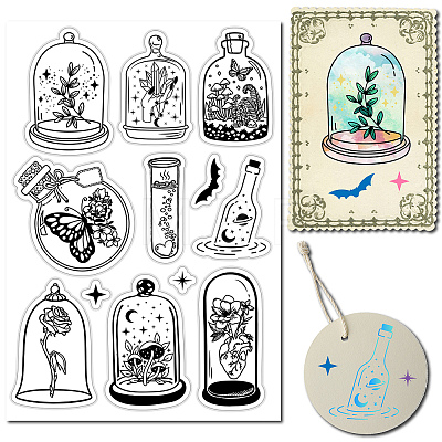 Custom PVC Plastic Clear Stamps DIY-WH0439-0088-1