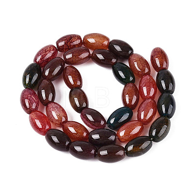 Natural Agate Beads Strands G-N362-18A-02-1