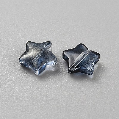 100Pcs Gradient Color Handmade Lampwork Beads DIY-SZ0010-51A-1
