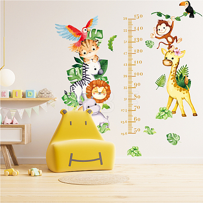 PVC Height Growth Chart Wall Sticker DIY-WH0232-045-1