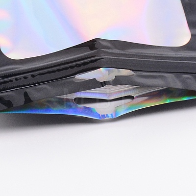 Rectangle Zip Top Plastic Laser Bags LS-OPP-SZC0002-03-1