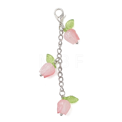 8Pcs Acrylic Pendant Decorations HJEW-JM04704-02-1
