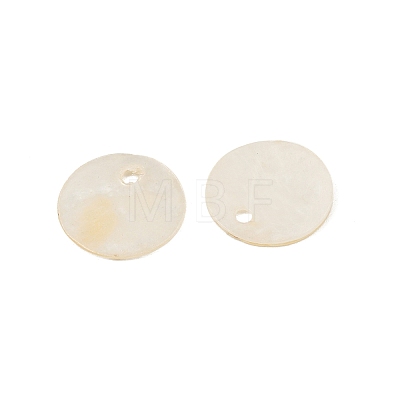 Natural Capiz Shell Disc Charms SHEL-HY0001-20A-1