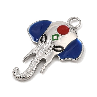 304 Stainless Steel Enamel Pendants SA-CBAA487-37P-1
