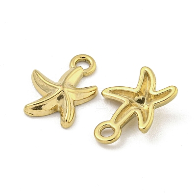 Ion Plating(IP) 304 Stainless Steel Charms STAS-I307-517G-1