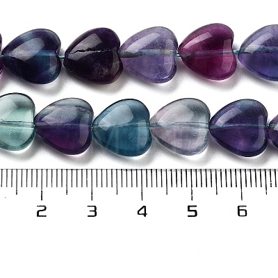 Natural Colorful Fluorite Beads Strands G-H051-A01-01-1