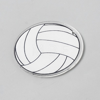 Printed Acrylic Pendants OACR-WH20008-08E-1