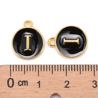 Golden Plated Alloy Charms X-ENAM-S118-02I-1