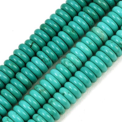 Natural Howlite Beads Strands G-B049-C01-03A-1