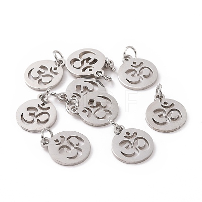 Non-Tarnish 304 Stainless Steel Charms LS-STAS-Q201-T446S-1
