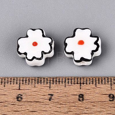 Handmade Porcelain Beads PORC-N012-15A-1