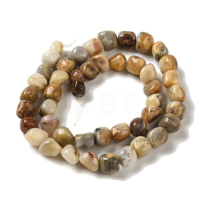 Natural Crazy Lace Agate Beads Strands G-B078-D23-01-1