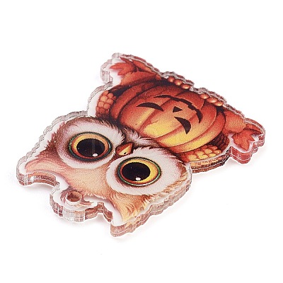 Halloween Printed Acrylic Pendants MACR-M048-05A-1