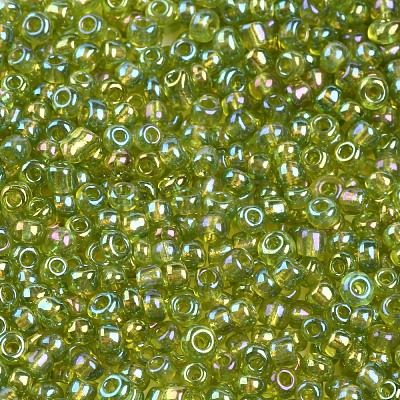 Round Glass Seed Beads SEED-A007-3mm-164-1