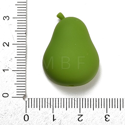 Fruit Theme Food Grade Eco-Friendly Silicone Beads SIL-I022-02G-1