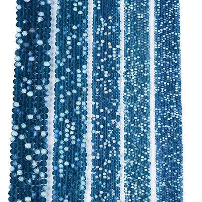 Transparent Glass Beads Strands LS-EGLA-A044-T3mm-MB27-1