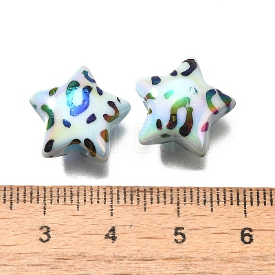 Acrylic Beads OACR-S043-08A-1