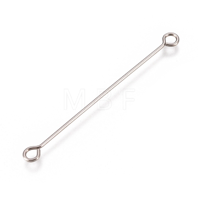 304 Stainless Steel Eye Pins STAS-L247-007A-P-1