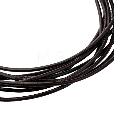 Leather Cord Necklace Making NJEW-A280-2.0mm-02-1