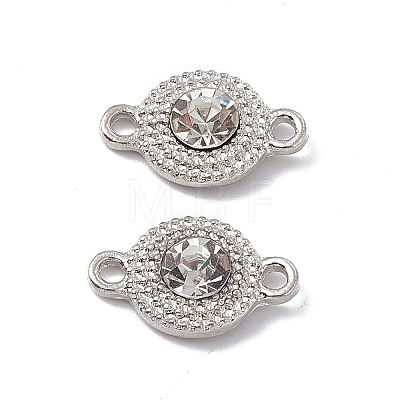 Alloy Crystal Rhinestone Connector Charms FIND-A024-17P-1