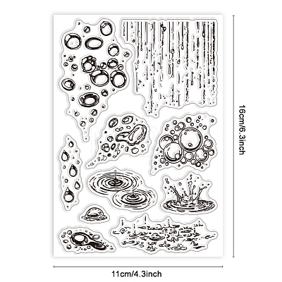 Custom PVC Plastic Clear Stamps DIY-WH0448-0652-1