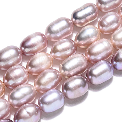 Natural Cultured Freshwater Pearl Beads Strands PEAR-N012-05R-1