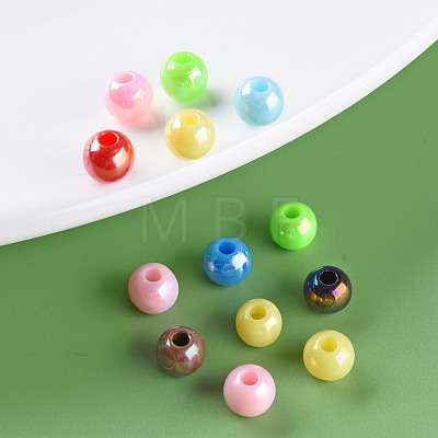 Opaque Acrylic Beads MACR-S370-D6mm-M2-1