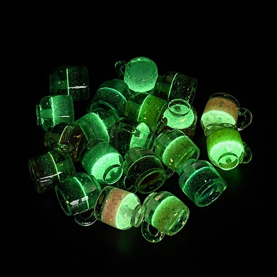 Luminous Transparent Resin Beads RESI-B039-15-1