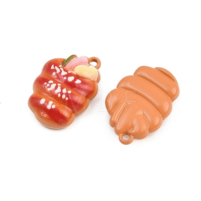 Baking Paint Zinc Alloy Pendants AL-CBA032C-03A-1
