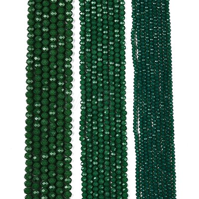 Opaque Solid Color Imitation Jade Glass Beads Strands EGLA-A044-P4mm-D09-1