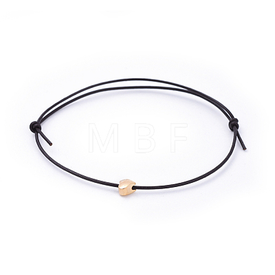 Adjustable Cowhide Leather Cord Bracelets BJEW-JB04373-04-1