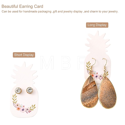 Cardboard Earring Display Cards CDIS-L003-B02-A-1