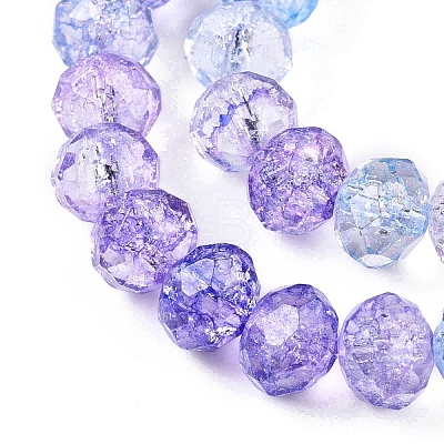 Transparent Glass Beads Strands GLAA-T023-6mm-A11-1