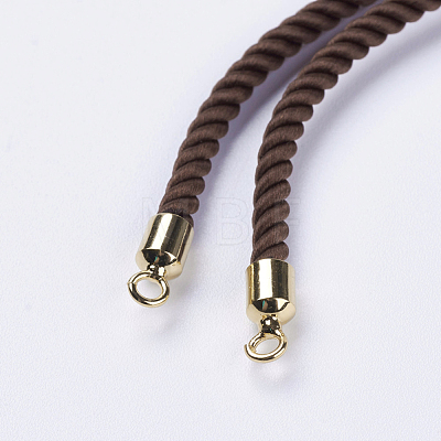 Nylon Twisted Cord Bracelet Making MAK-F018-14G-RS-1