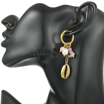 304 Stainless Steel Hoop Earrings EJEW-JE07008-01-1