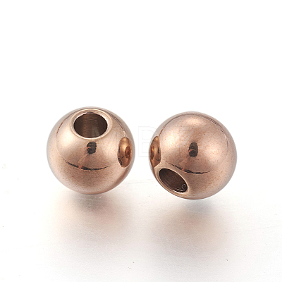 Ion Plating(IP) 304 Stainless Steel Spacer Beads LS-STAS-G130-62RG-1