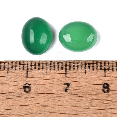 Transparent Glass Flat Back Cabochons GLAA-ZX009-01A-1
