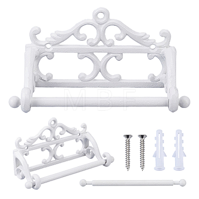 Vintage Cast Iron Tissue Holder AJEW-MA0001-46-1