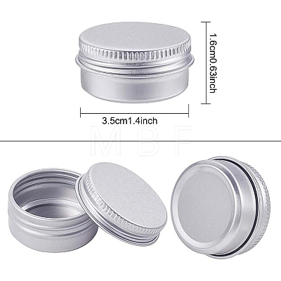 Round Aluminium Tin Cans CON-BC0004-82-1