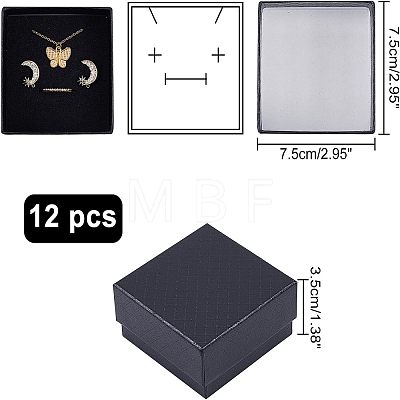  Cardboard Jewelry Boxes CBOX-NB0001-19B-1