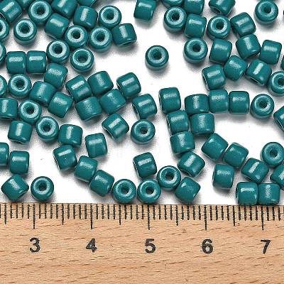 Baking Paint Pearlized Glass Seed Beads SEED-C001-04A-05-1