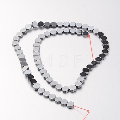 Non-magnetic Synthetic Hematite Bead Strands G-F300-59-09-1