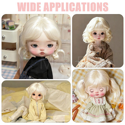 Wool Doll Hairs DIY-WH0622-566D-1