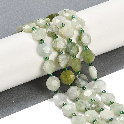 Natural New Jade Beads Strands G-C116-A59-01-1