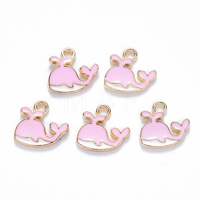 Alloy Enamel Charms ENAM-S121-073B-1