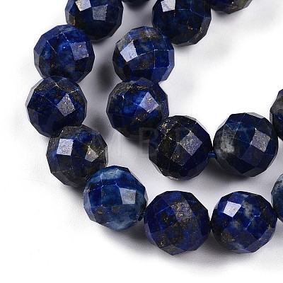 Natural Lapis Lazuli Beads Strands G-S345-10mm-24-1