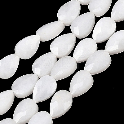 Natural White Moonstone Beads Strands G-A303-A01-01-1