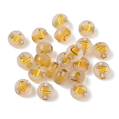 Luminous Transparent Acrylic Beads OACR-P037-01B-J-1