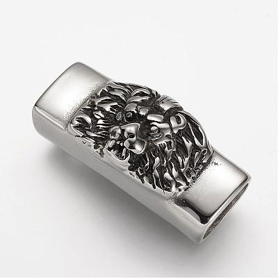 304 Stainless Steel Slide Charms STAS-F063-19-1